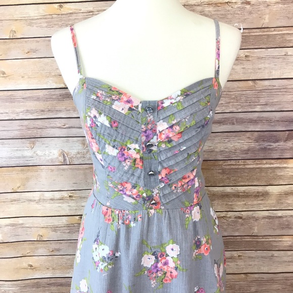 LC Lauren Conrad Fit & Flare Floral Dress Size 12 - Picture 2 of 7